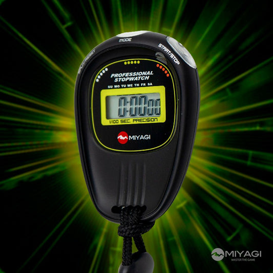 Cronómetro Electrónico Deportivo Miyagi M019 - MIYAGI COLOMBIANegro