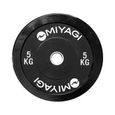 Disco Pesas En Caucho Negro M91030 - MIYAGI COLOMBIA5KL