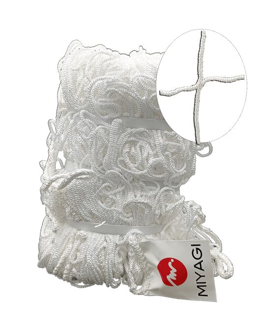 Malla de Futsala PP Amarilla 3mm Normal Miyagi MNET09 - MIYAGI COLOMBIABlanco