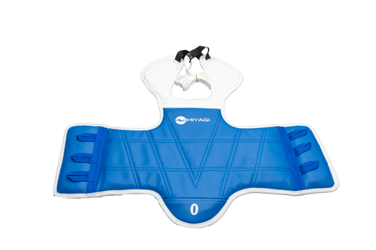 Pechera PU TKD Rojo/Azul MX9413 - MIYAGI COLOMBIARojo