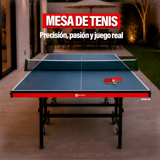 Mesas de Tenis de Mesa Miyagi Colombia: diversión, entrenamiento y resistencia para todos los espacios - MIYAGI COLOMBIA