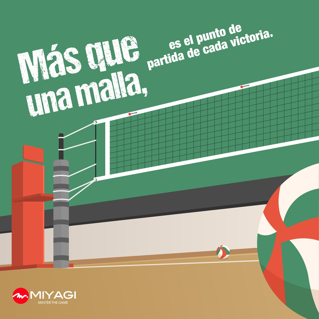 Mallas de Voleibol Miyagi: Guía completa para elegir la mejor - MIYAGI COLOMBIA