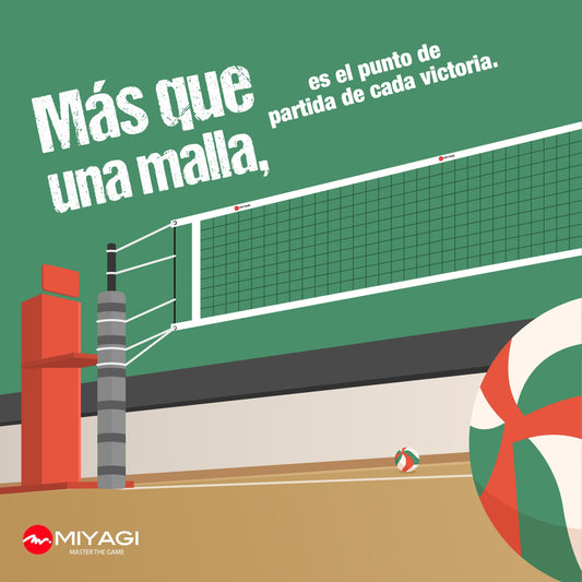 Mallas de Voleibol Miyagi: Guía completa para elegir la mejor - MIYAGI COLOMBIA