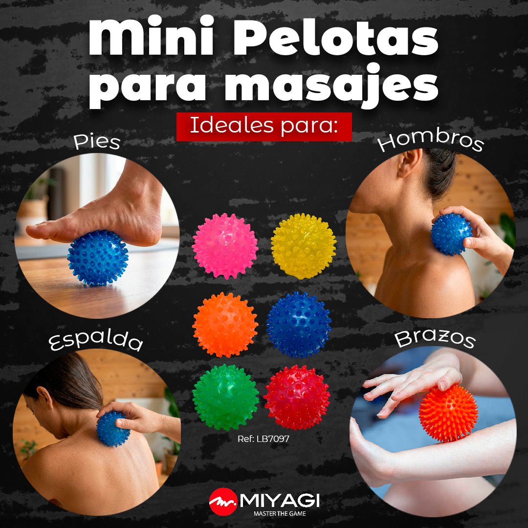 Mini pelota para masajes Miyagi: el alivio que tu cuerpo estaba pidiendo - MIYAGI COLOMBIA