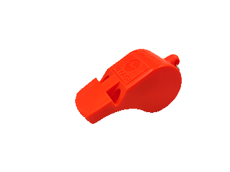 Pito Plástico Tipo Silbato 0618 - MIYAGI COLOMBIANaranja