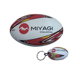 Llavero Balón Rugby Cosido Pu - Rub M201 - 26 - RG - MIYAGI COLOMBIA
