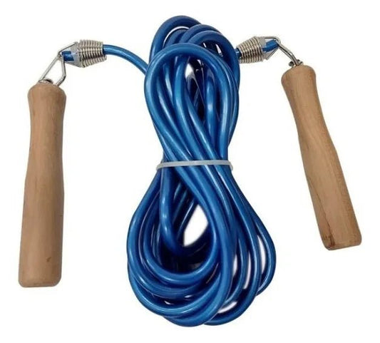 Cuerda Saltar 5.0M Cuero - Madera M822 - MIYAGI COLOMBIA