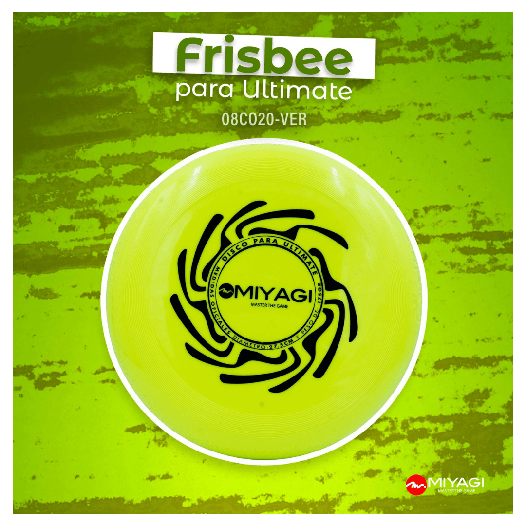 Frisbee Para Ultimate 08CO20 - MIYAGI COLOMBIAVerde