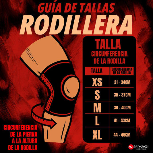 Rodillera Protectora Rotula Neopreno M6721 - MIYAGI COLOMBIAS