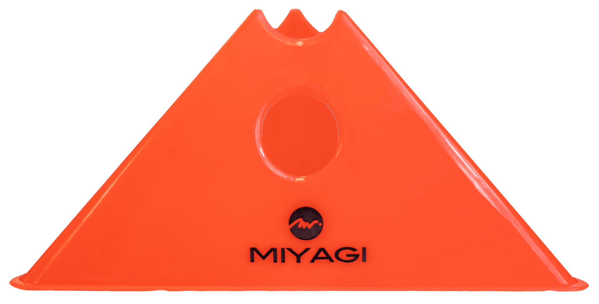 Cono Triangular de Polietileno con Huecos de 12CMS MIYAGI - MIYAGI COLOMBIAverde