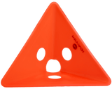 Cono Triangular de Polietileno con Huecos de 12CMS MIYAGI - MIYAGI COLOMBIAnaranja
