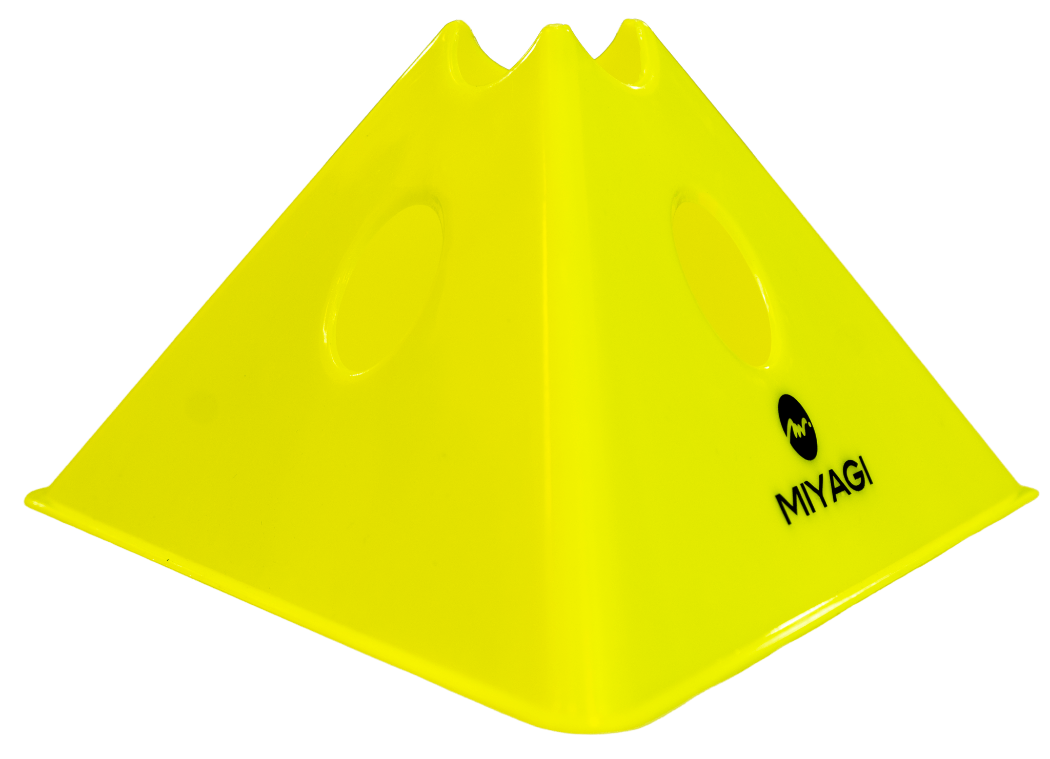 Cono Triangular de Polietileno con Huecos de 12CMS MIYAGI - MIYAGI COLOMBIAverde