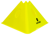 Cono Triangular de Polietileno con Huecos de 12CMS MIYAGI - MIYAGI COLOMBIAverde