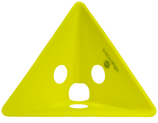 Cono Triangular de Polietileno con Huecos de 12CMS MIYAGI - MIYAGI COLOMBIAverde