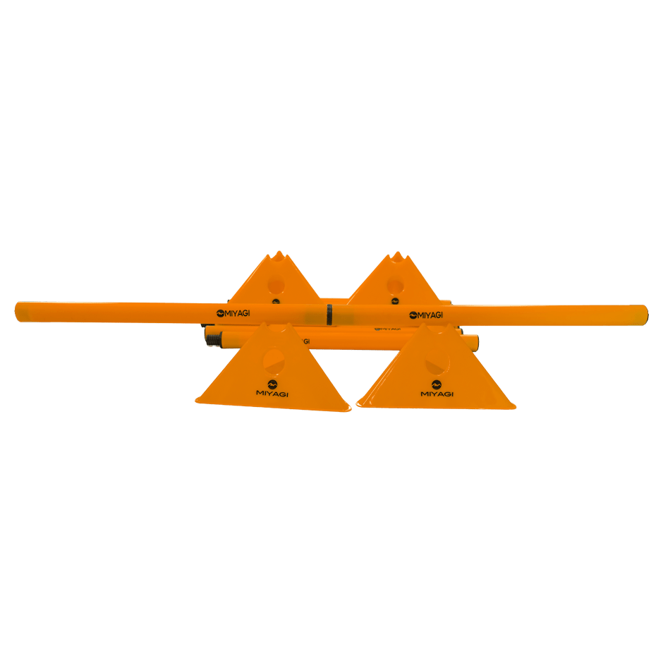 Set de Entrenamiento Miyagi con Conos y Postes 30M - MIYAGI COLOMBIAVerde