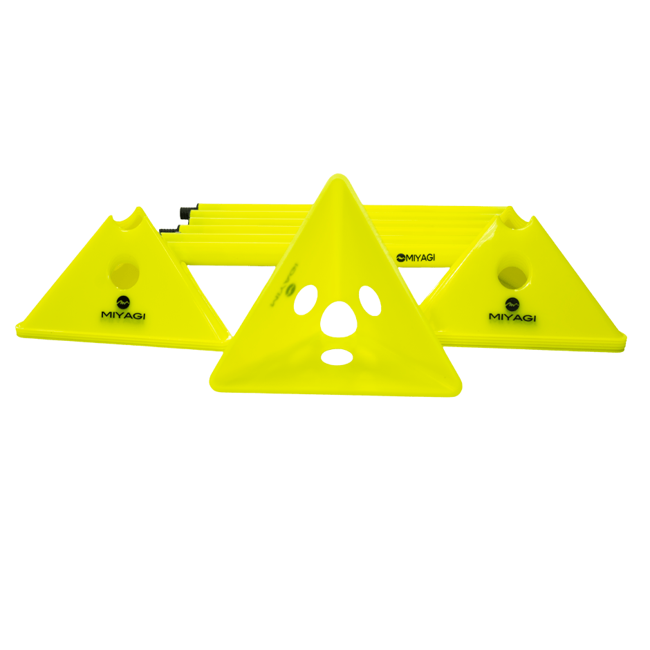 Set de Entrenamiento Miyagi con Conos y Postes 30M - MIYAGI COLOMBIANaranja