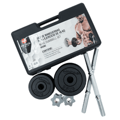 Set Mancuernas 35CM Con Discos 40L M92062 - 19 - MIYAGI COLOMBIA