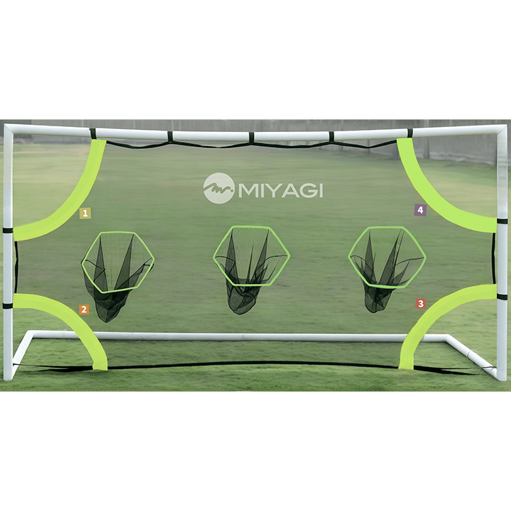 Malla cortina P/Precisión futbol 360X180 MDS620 - MIYAGI COLOMBIAVerde