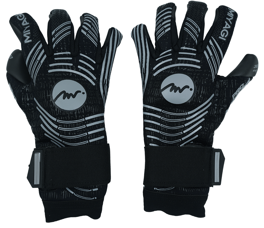 Guante Arquero Pro MG016 - MIYAGI COLOMBIAGris