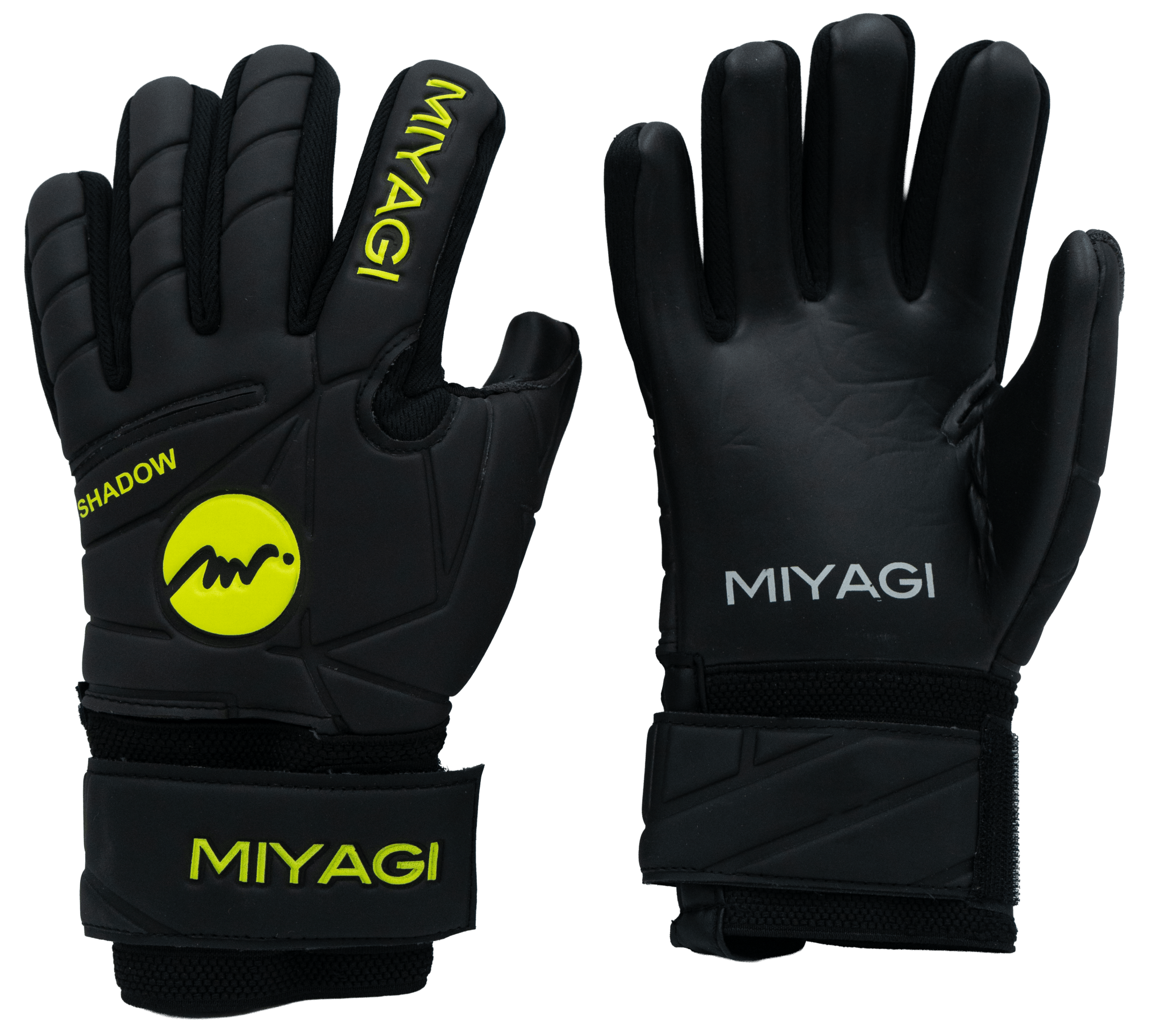 Guantes de Arquero Profesional Anti Fractura MG019 - MIYAGI COLOMBIAAmarillo