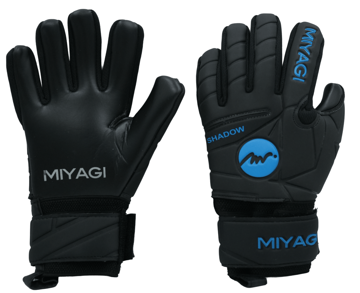 Guantes de Arquero Profesional Anti Fractura MG019 - MIYAGI COLOMBIAAzul