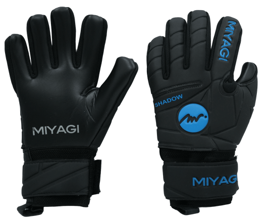 Guantes de Arquero Profesional Anti Fractura MG019 - MIYAGI COLOMBIAAzul