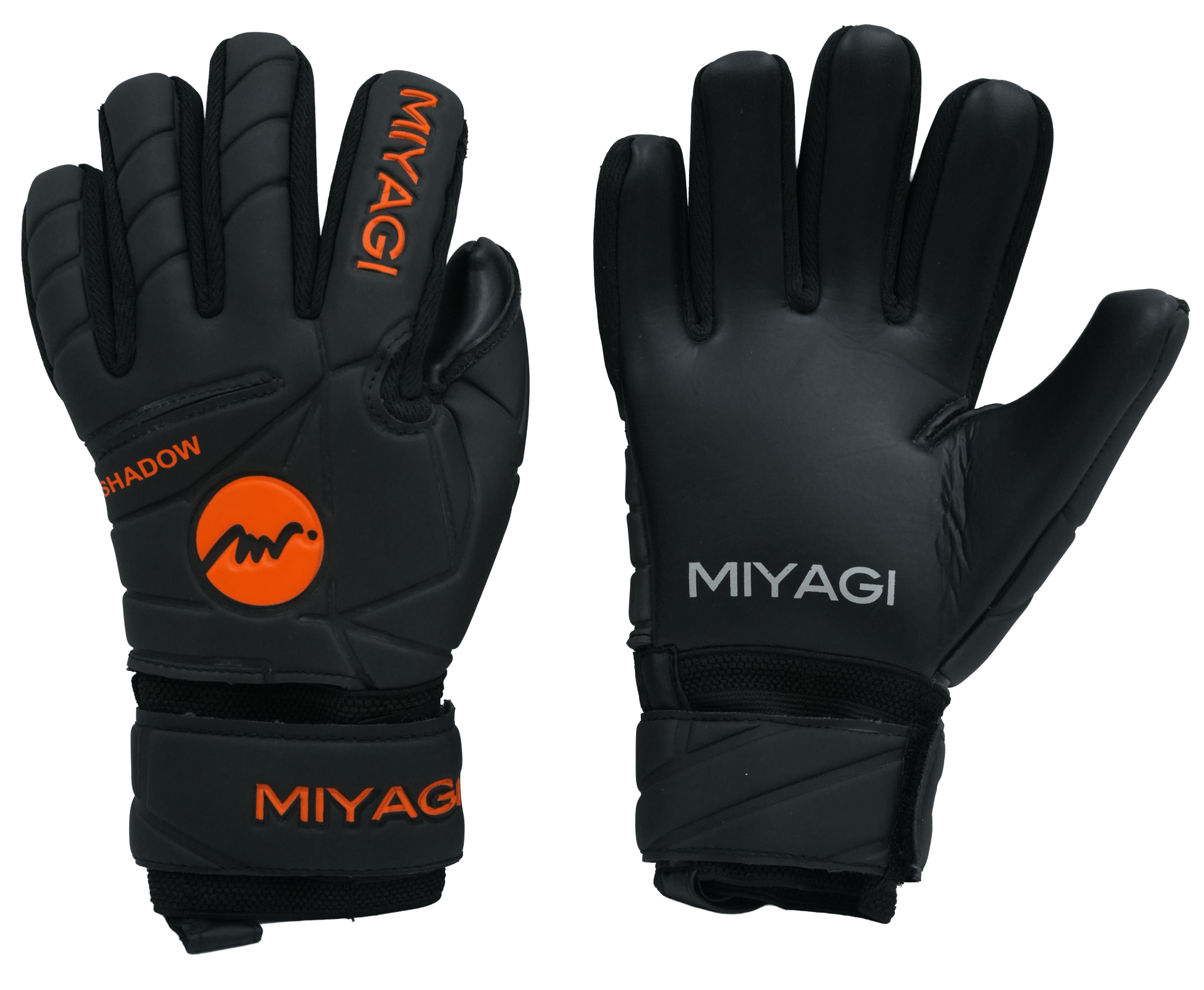 Guantes de Arquero Profesional Anti Fractura MG019 - MIYAGI COLOMBIANaranja