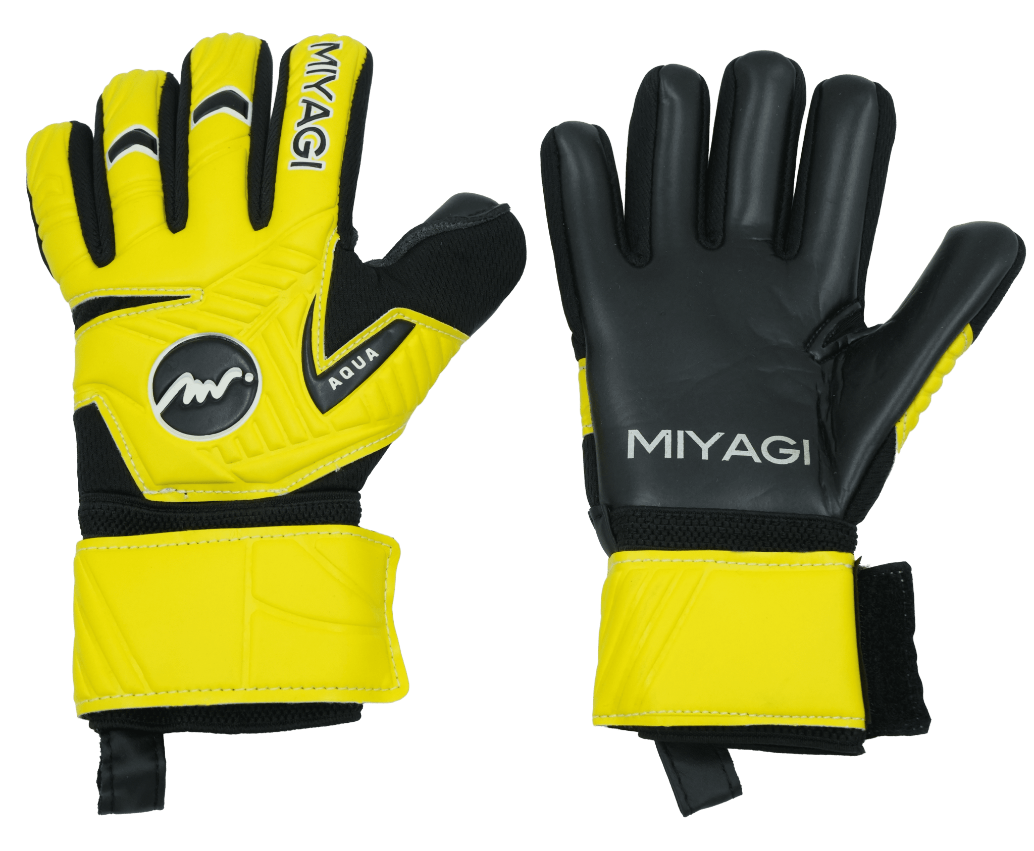 Guantes de Arquero Profesional Miyagi MG020 - MIYAGI COLOMBIAAmarillo