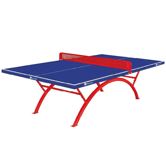 Mesa de Tenis de Mesa para Intemperie SMC 14 mm Miyagi - MIYAGI COLOMBIARojo