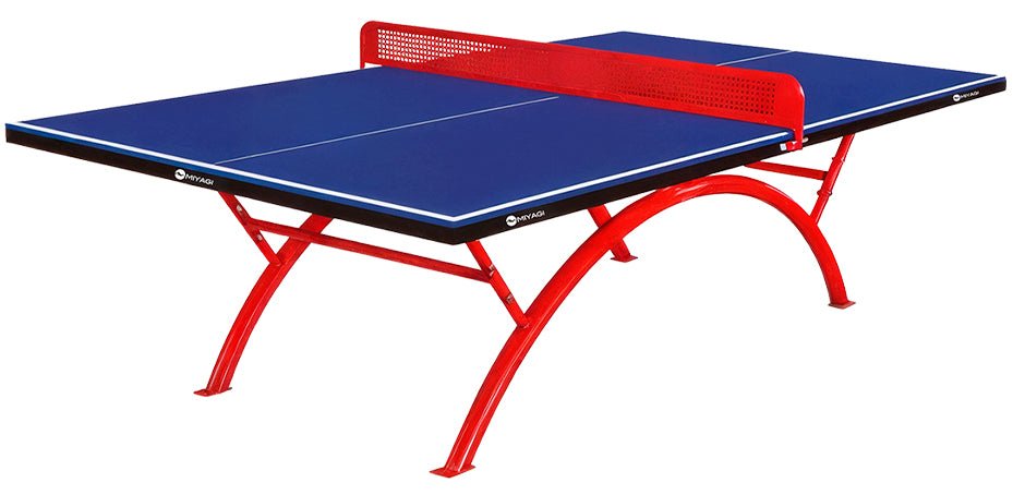 Mesa de Tenis para Intemperie Miyagi MSMC50 - GRI - MIYAGI COLOMBIARojo
