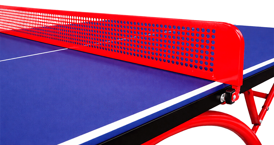 Mesa de Tenis de Mesa para Intemperie SMC 14 mm Miyagi - MIYAGI COLOMBIARojo