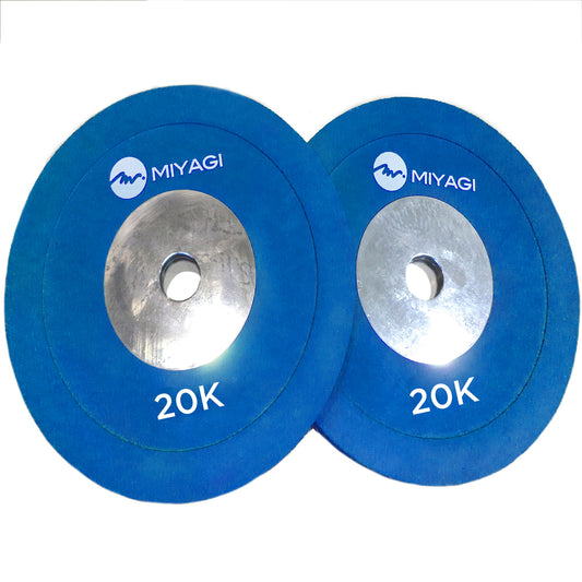 Disco Olímpico Caucho MWTPR - MIYAGI COLOMBIA20 KILOS