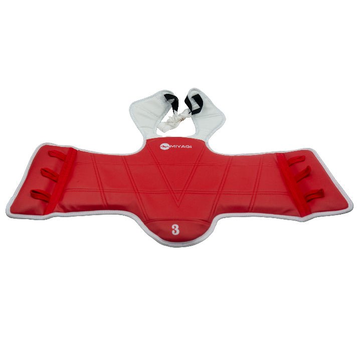 Pechera PU TKD Rojo/Azul MX9413 - MIYAGI COLOMBIARojo