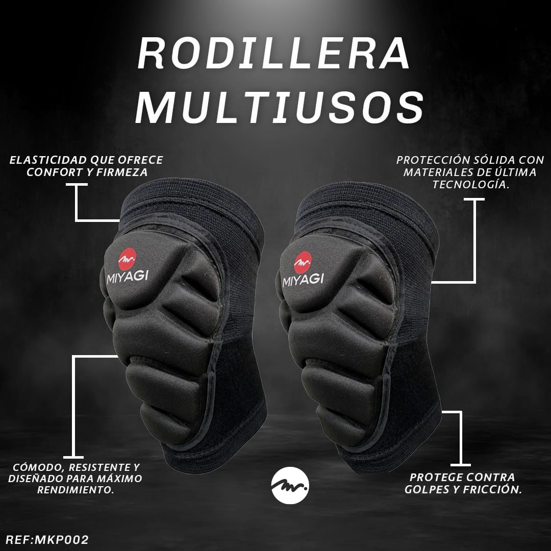 Rodillera Multiuso MKP002 (PAR) - MIYAGI COLOMBIAS