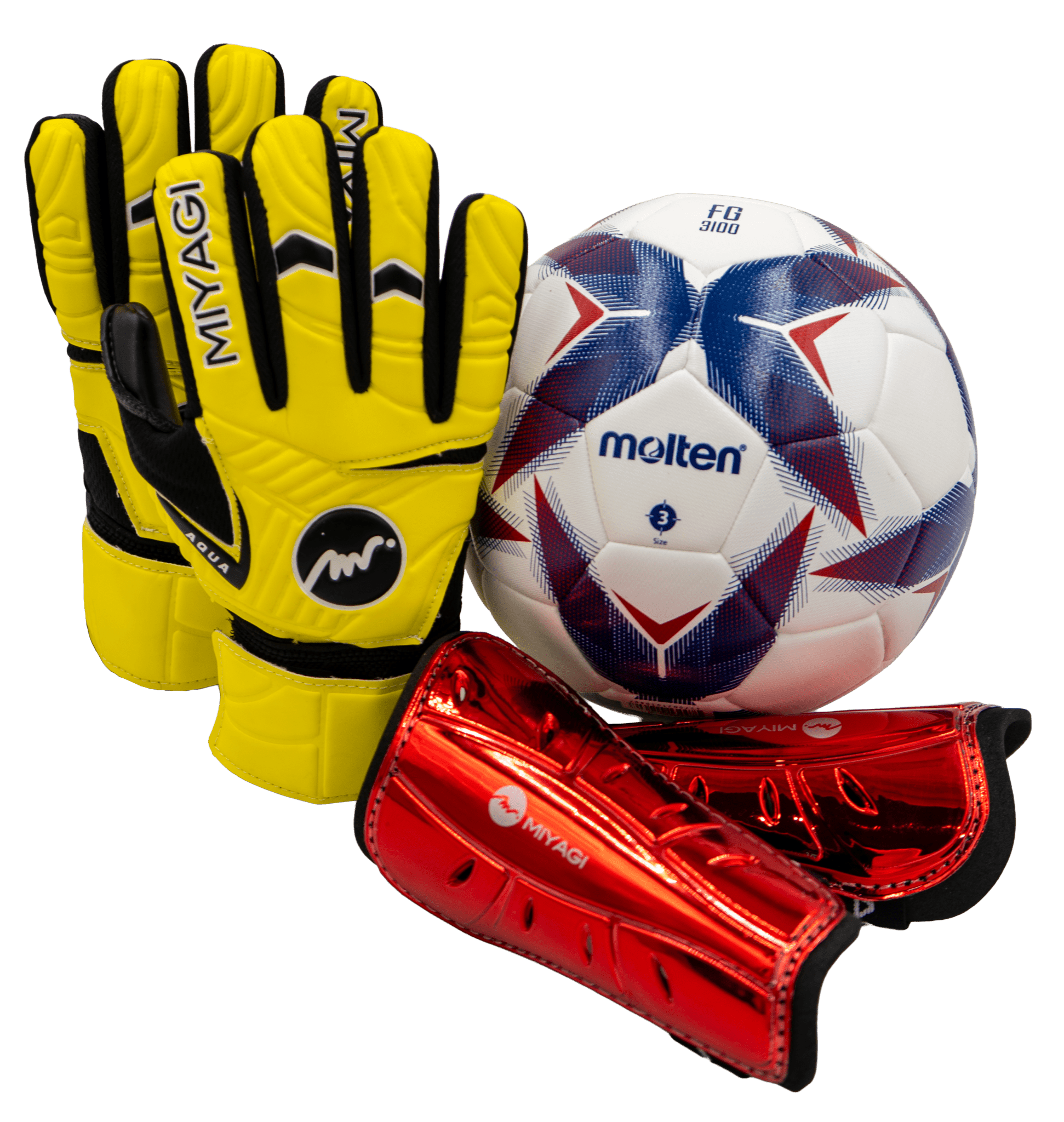 Kit Entrenamiento para Arquero niño - MIYAGI COLOMBIANegro