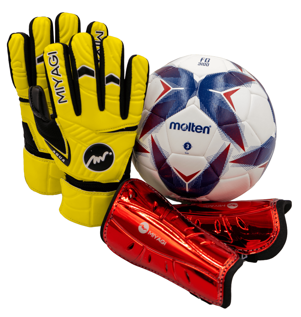 Kit Entrenamiento para Arquero niño - MIYAGI COLOMBIANegro