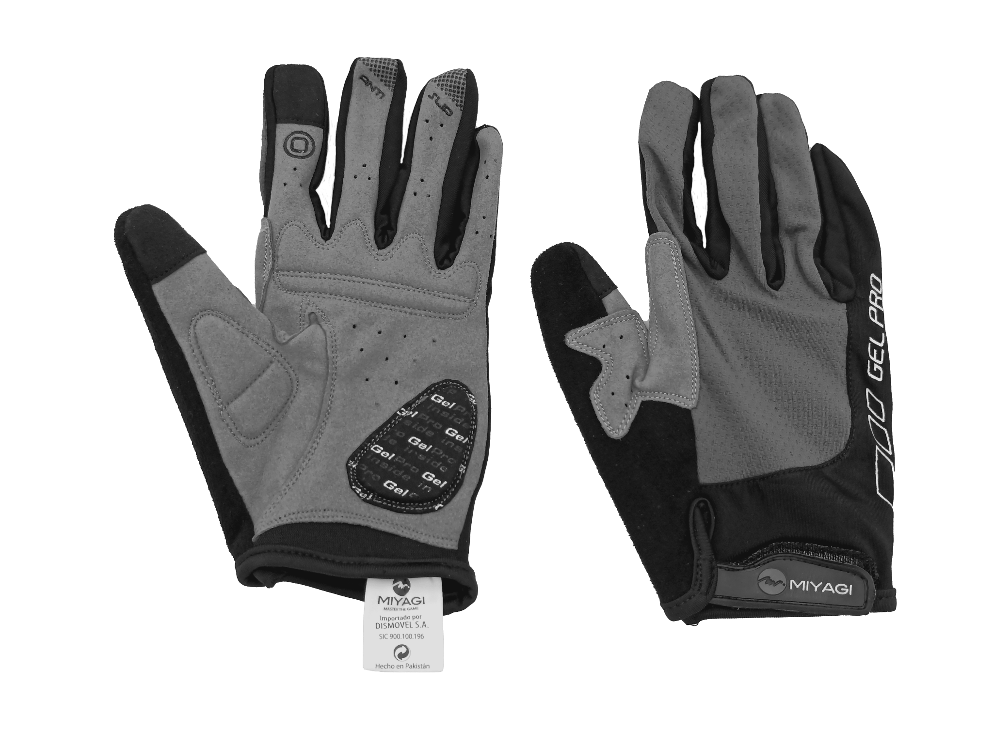 Guante Para Deporte M05 - 1777 - MIYAGI COLOMBIAGris
