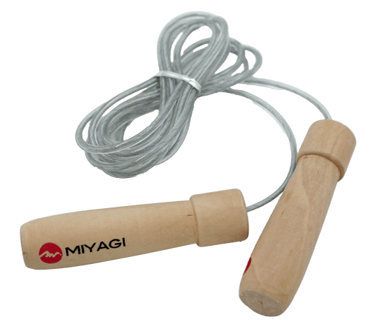 Cuerda Saltar Mango Madera M808 - MIYAGI COLOMBIA