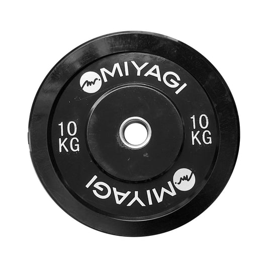 Disco Pesas En Caucho Negro M91030 - MIYAGI COLOMBIA10KL