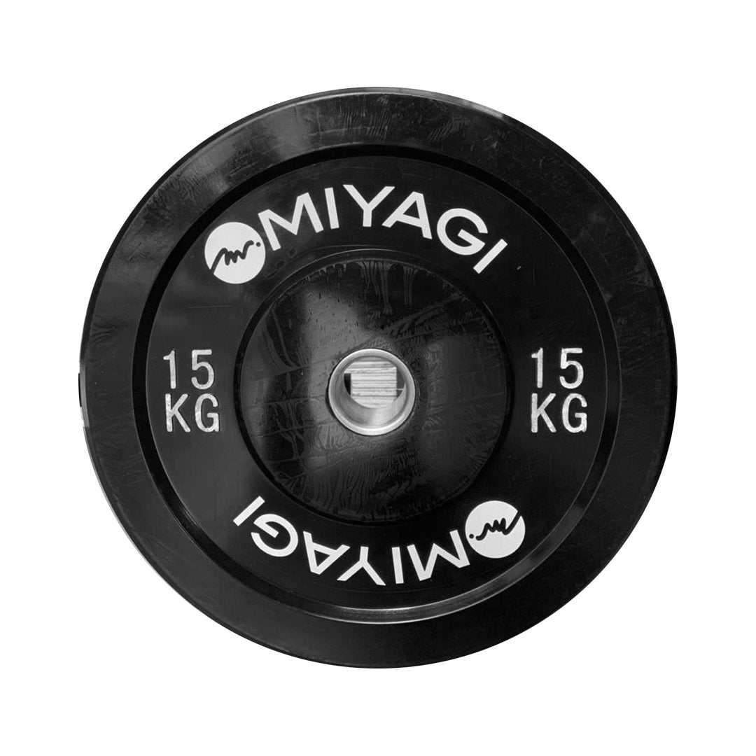 Disco Pesas En Caucho Negro M91030 - MIYAGI COLOMBIA15KL