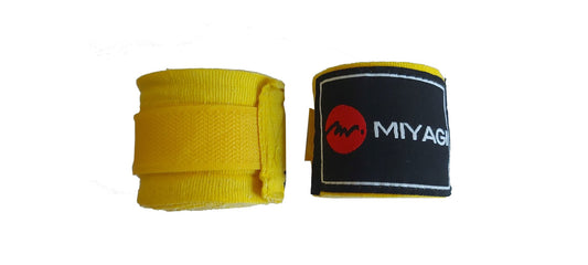 Cinta Atlética Fija Para Boxeo 4 MTS MB323201 - MIYAGI COLOMBIAAmarillo