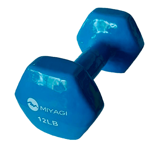 Mancuerna Forrada PVC MBP2199 - MIYAGI COLOMBIA12LBS