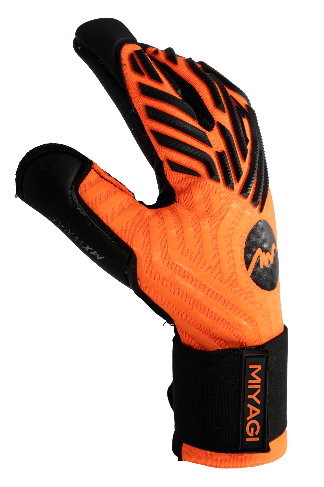 Guantes de Arquero Profesional Miyagi MG021 - MIYAGI COLOMBIANaranja