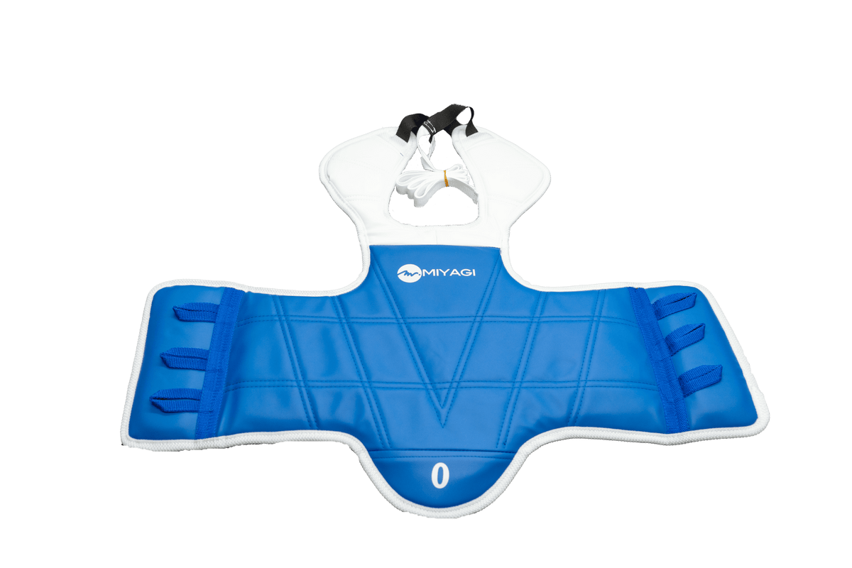 Pechera PU TKD Rojo/Azul MX9413 - MIYAGI COLOMBIARojo