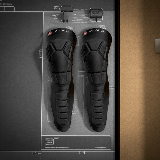 Rodillera Canillera Lycra MSPKS01007 - MIYAGI COLOMBIAS